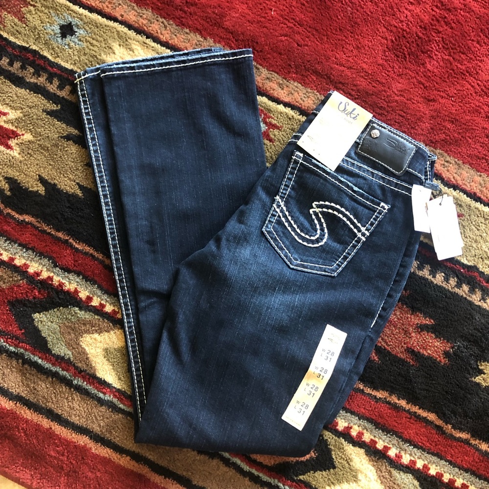 Silver Jeans Suki high rise slim boot W28/L 31 NWT